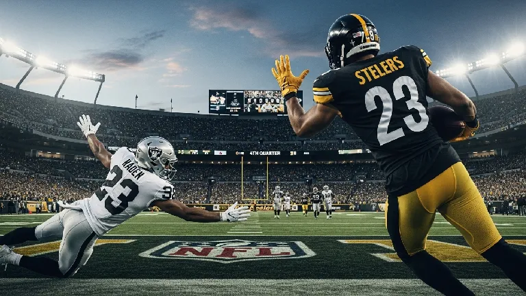 steelers vs las vegas raiders match player stats