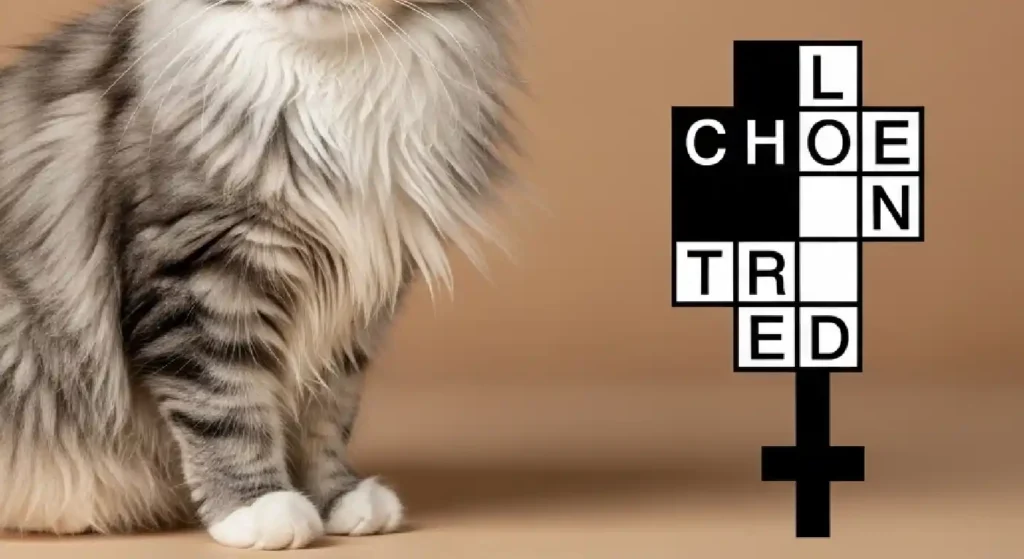 Angora Cats Splendor Crossword Clue