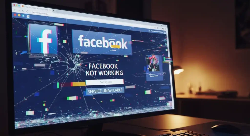 Facebook Site Not Working