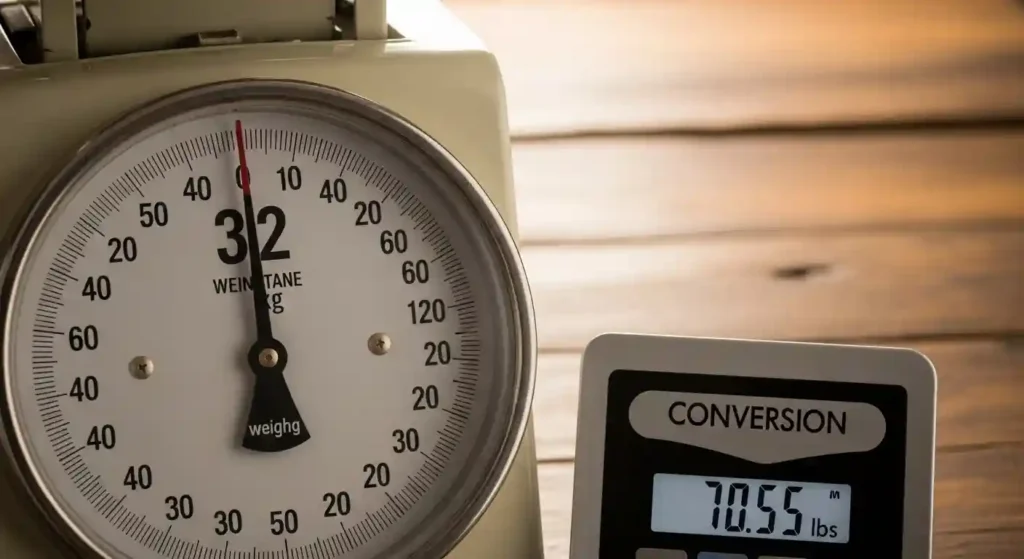 How Much Is 32kg in Pounds