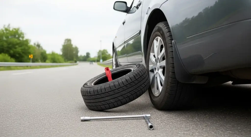 how to change a tire