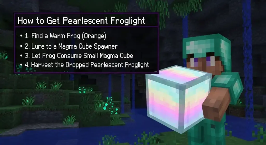how to get pearlescent froglight