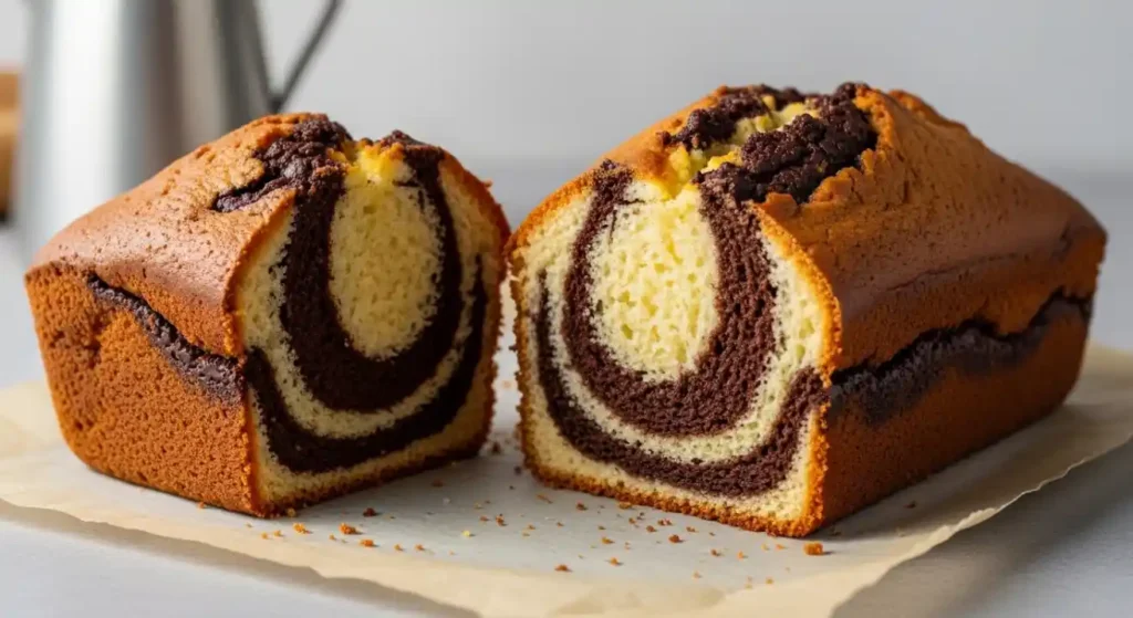 load with chocolate swirl