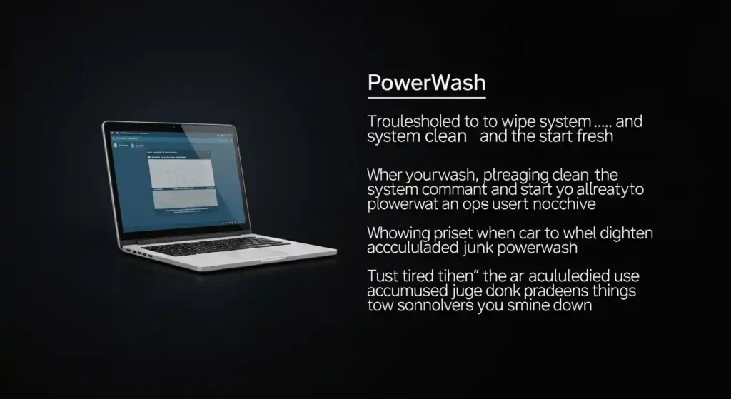 PowerShell Powerwash Command