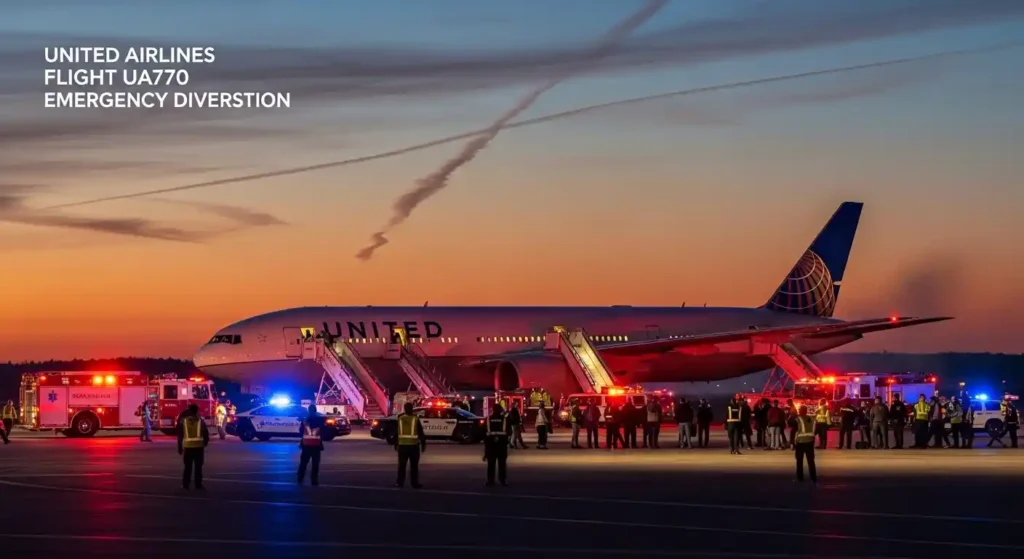What Happened on United Airlines Flight UA770: An Emergency Diversion Explained